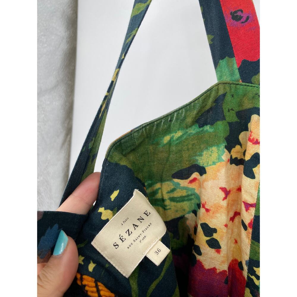 Sezane Salie Dress Trianon Print - Picture 5 of 10